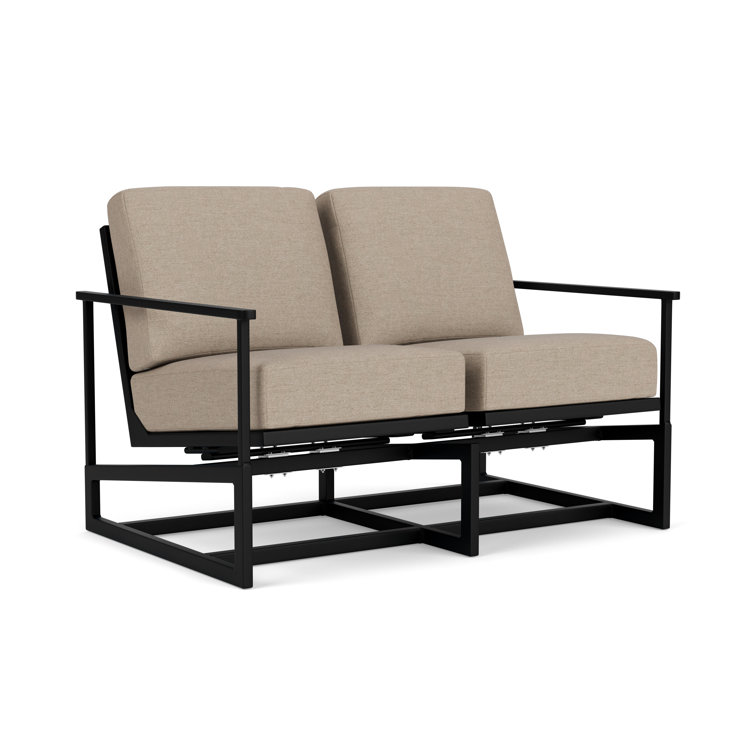 Outdoor Summit Rocker Bench with Cushions