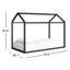Rosa Solid Wood Kids Canopy Bed Frame-130624860-110727211