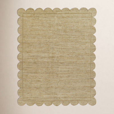 Natural Hand-Woven Jute Rug