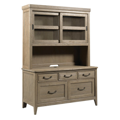 Shandara 34'' Wide 4 - Drawer Filing Storage Cabinet with Cable Management