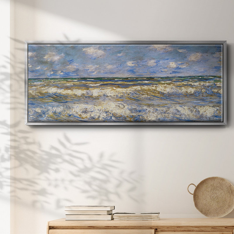 Rough Sea, 1881 - Toile encadrée, H 8 po x l 20 po