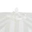 Parasol d'extérieur à frange bohémienne 9 pi avec manivelle et inclinaison Collins, gris clair / blanc / crème, avec auvent festonné et résistant aux rayons UV-1422570732-1430827869