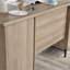 Bureau de direction, finition brune