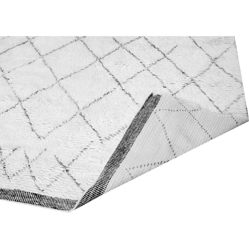 Wool Moroccan Area Rug, Rectangle 8' x 10'