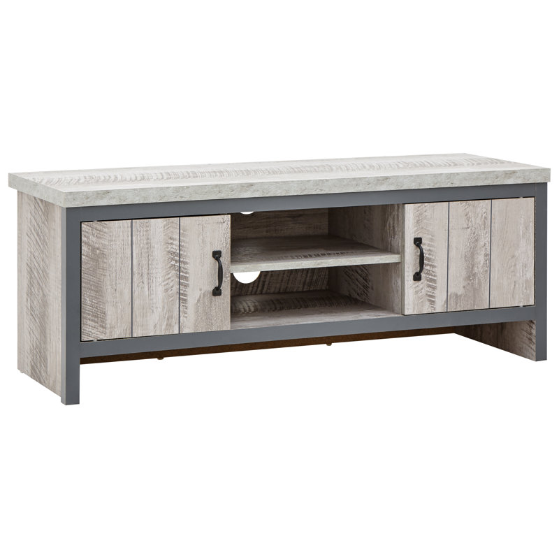 Mission Creek Unfinished TV Stand for TVs up to 50", Grey