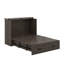 Lit escamotable double avec station de charge-1479401785