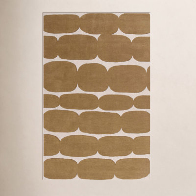 Brick Road Geometric Indoor Rug