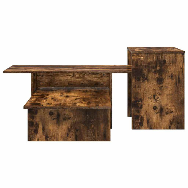 91.5cm Console Table, Smoked Oak