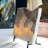 Translucent Honey Agate with Stand