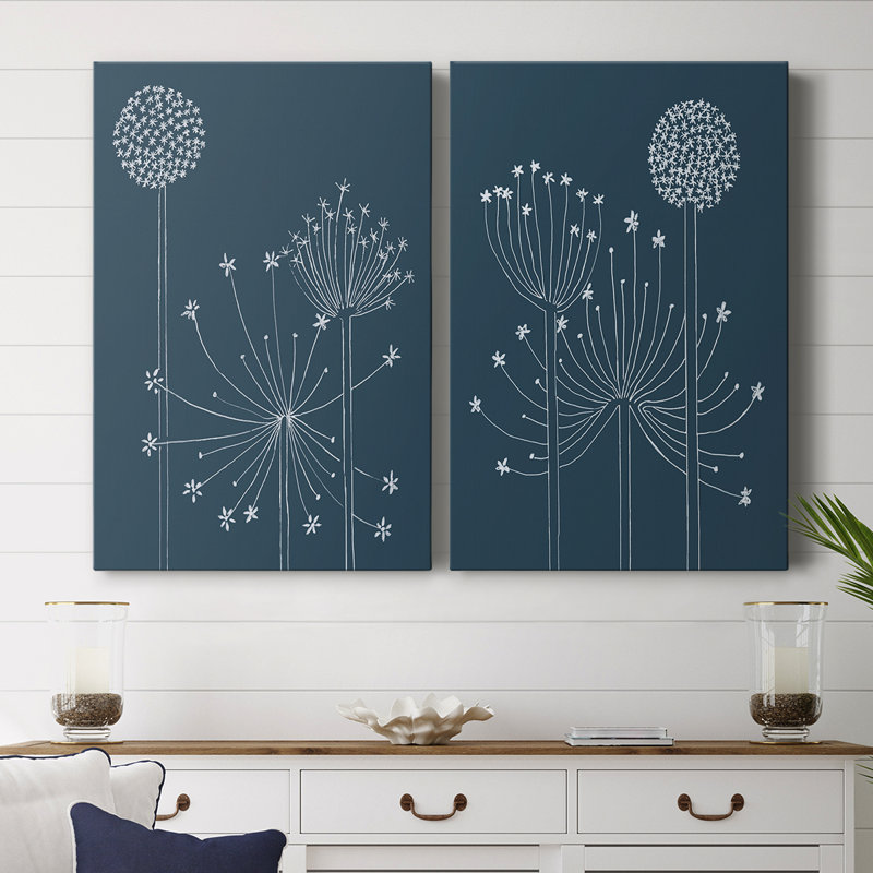 Toile tendue avec graphique I-Premium Gallery Alliums