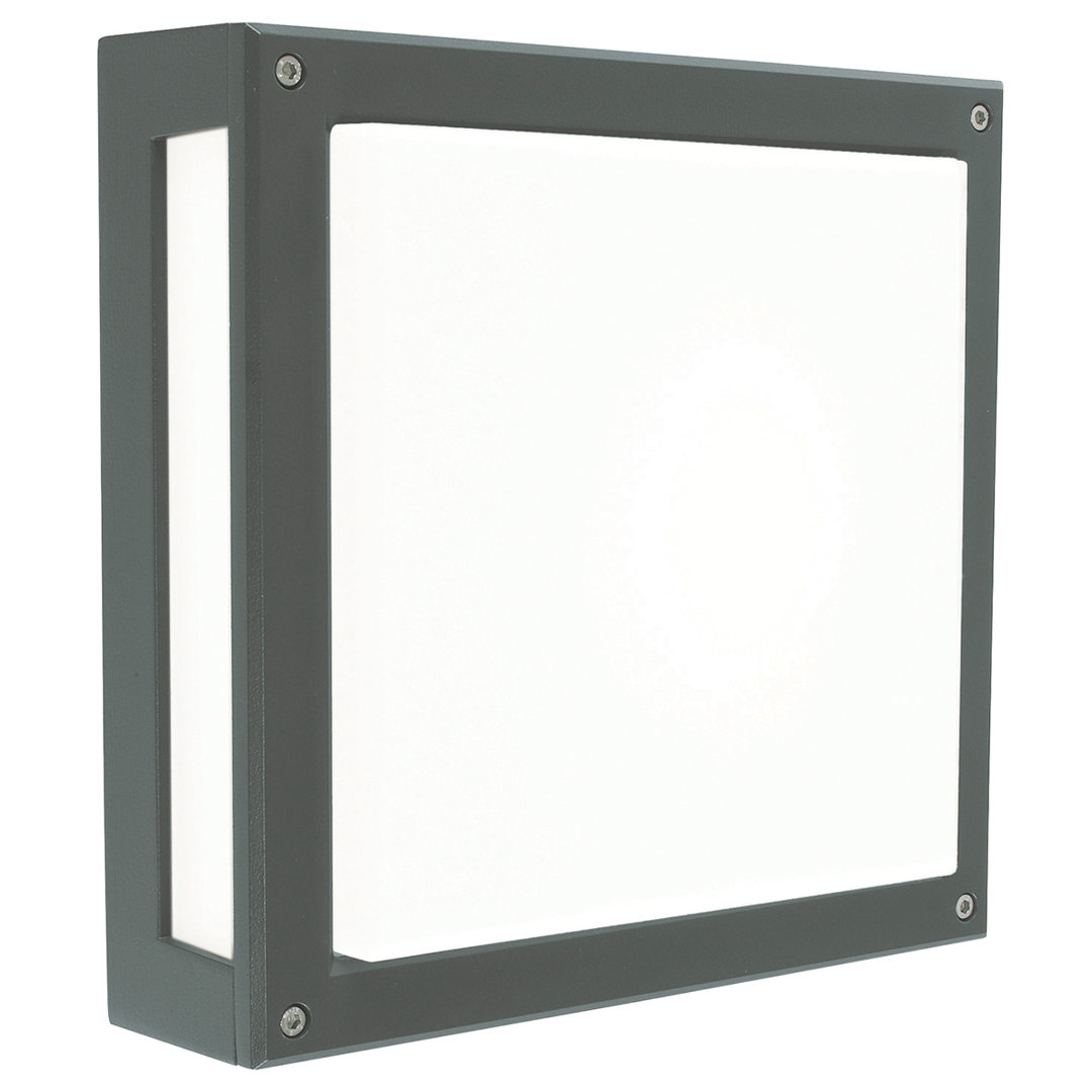 Benecia Graphite 10cm H Integrated LED Outdoor Bulkhead Light