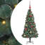 Artificial Pre-lit Christmas Tree with Ball Set-1964117792-1964117815