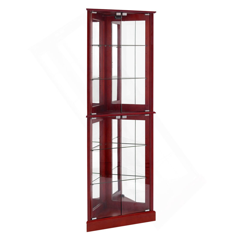 Armoire d'angle Curio