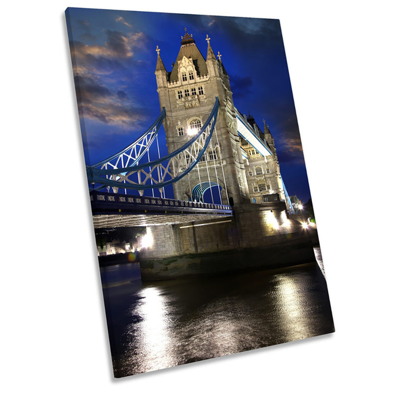 London Tower Bridge - Wrapped Canvas Print, 61cm H x 40.6cm W