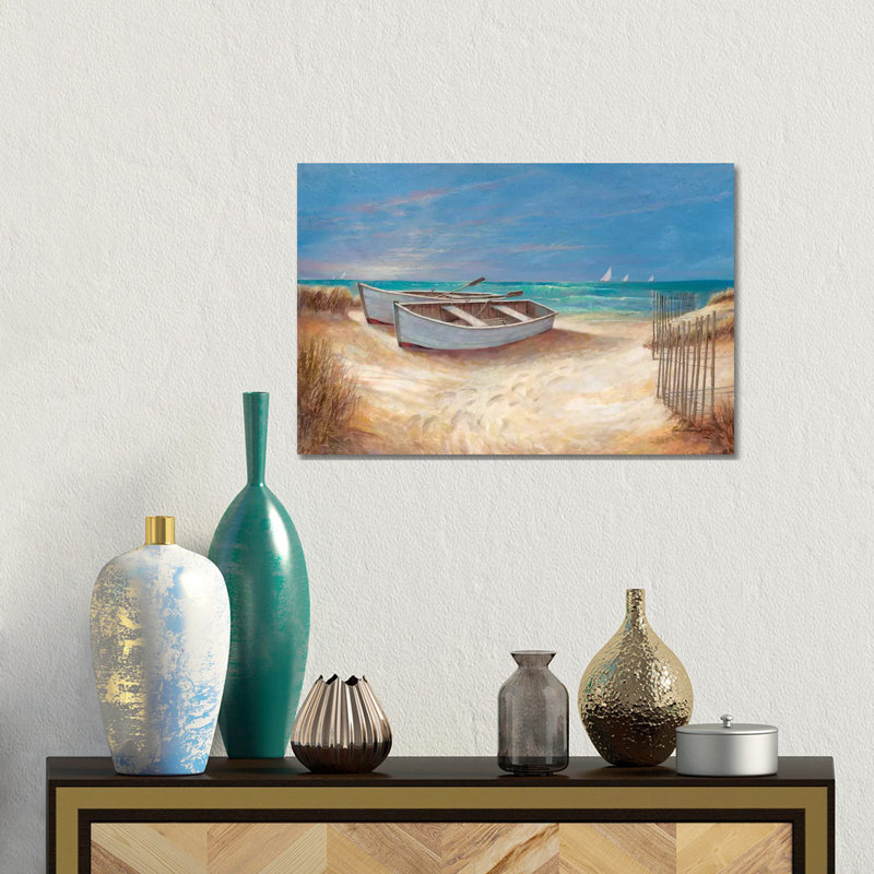Sands Of Time by Ruane Manning - Painting on Canvas, Wrapped Canvas, 152.5 cm H x 101.5 cm W x 3.175 cm D