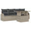 234cm Wide Patio Sofa with Cushions