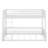 Floor Bunk Bed Frame With Ladder And Safety Guardrails-117529868-117529867