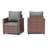  Samya Wicker Outdoor Lounge Chair With Cushions-339849187
