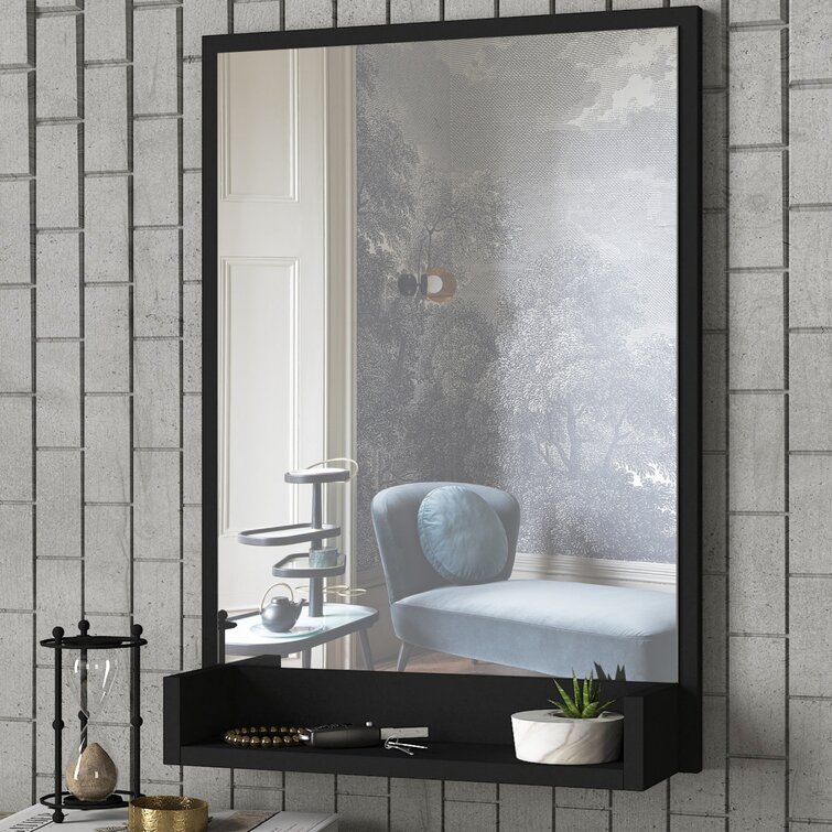 Mcalpine With Shelves Dresser Mirror