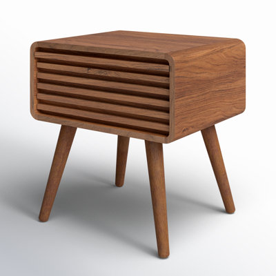 Bria End Table with Storage