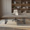 Height Adjustable Rectangular Computer Desk