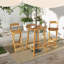 Table de bar en bois Zender