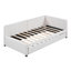 Lit de jour en tissu d'ameublement (beige)-514099323