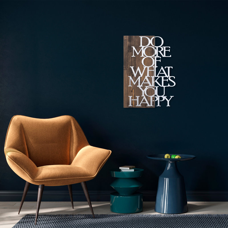 Elegant Decorative Wooden Wall Accessory, Walnut & Silver, 16.5 x 22.8 inches | 50% Real Wood (Thickness: 1.2 inches) & 50% Metal (Thickness: 0.06 inches) | Lightweight at 6.4 lbs, Perfect for Home Decor & Unique Wall Art