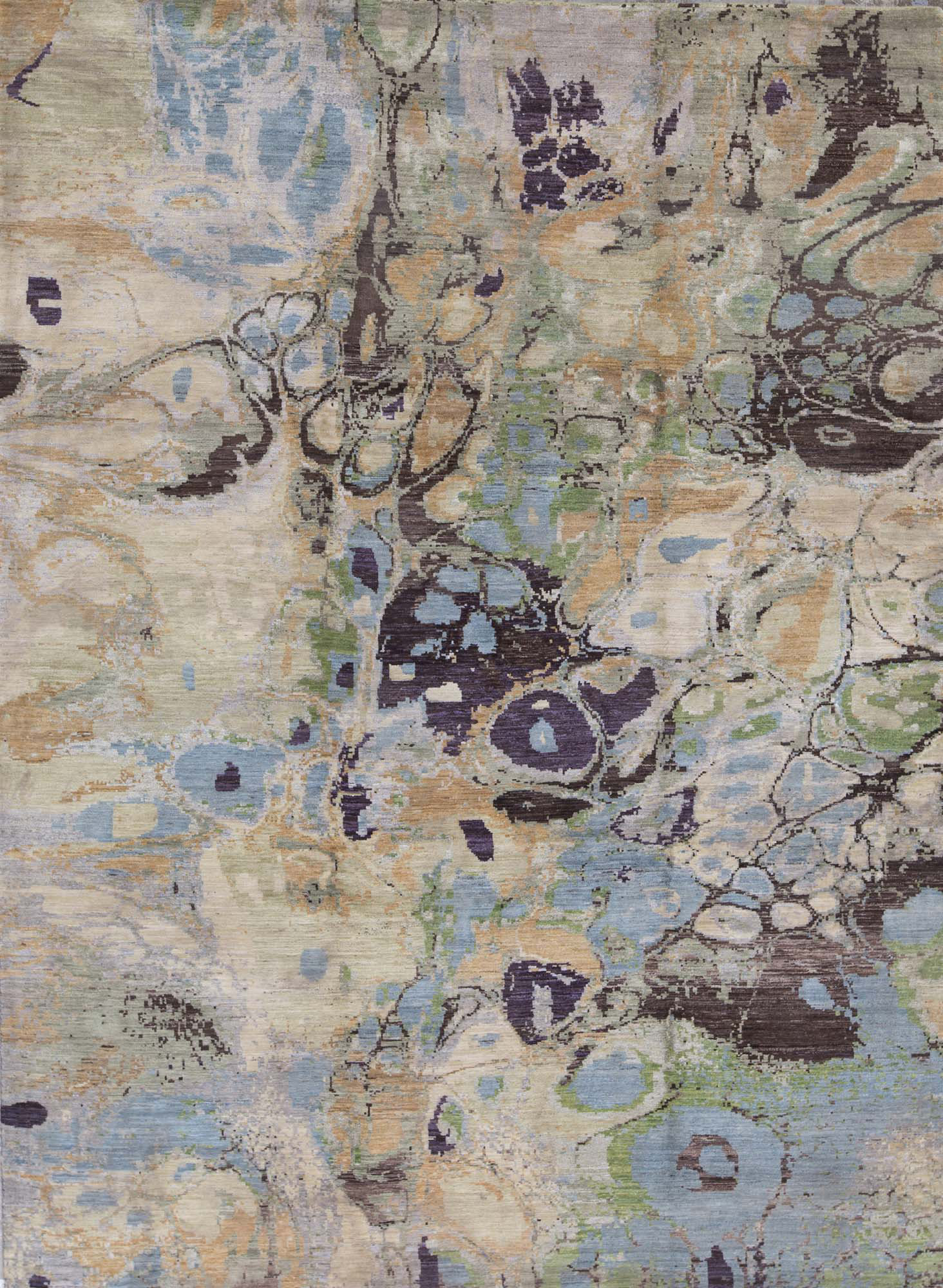 Perigold Hand-Knotted High-Quality Multi-Colored Area Rug
