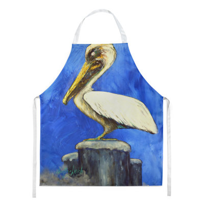 No Pattern Bib Apron