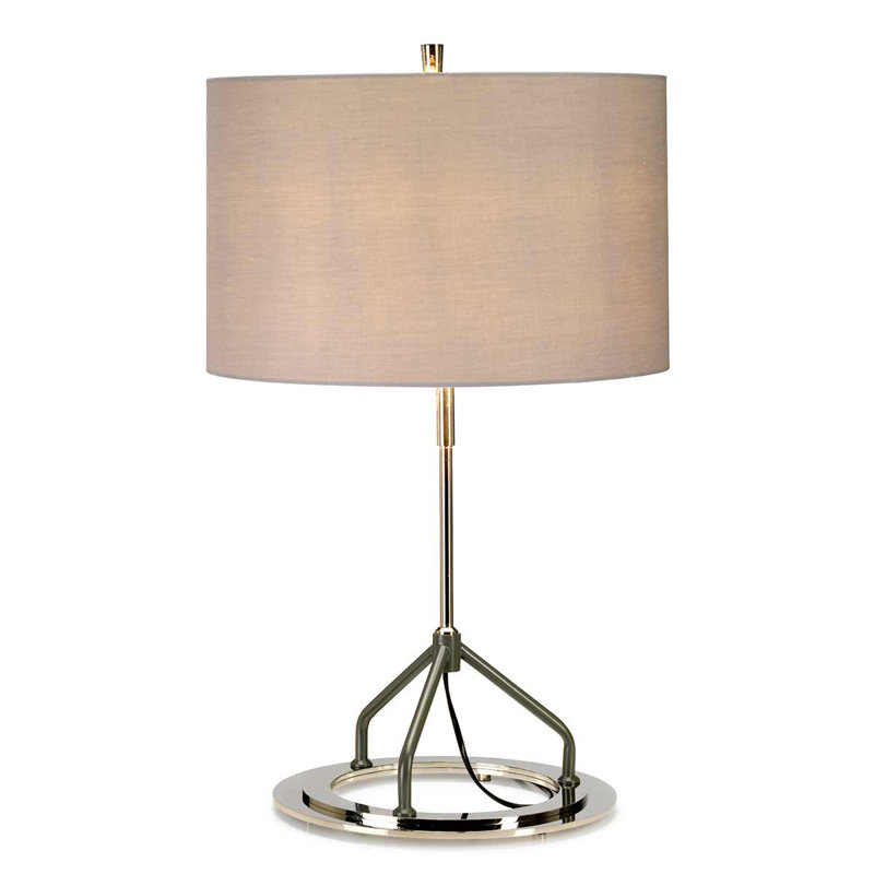 Lorsworth Ceramic Table Lamp, Dark Grey