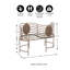 Banc de jardin en fer amateur