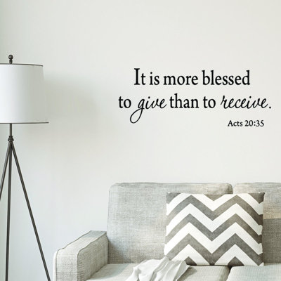 Grimmett Text & Numbers Wall Decal
