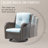 Anahit Swivel Wicker Patio Chair with Cushions (Set of 2)-92661373