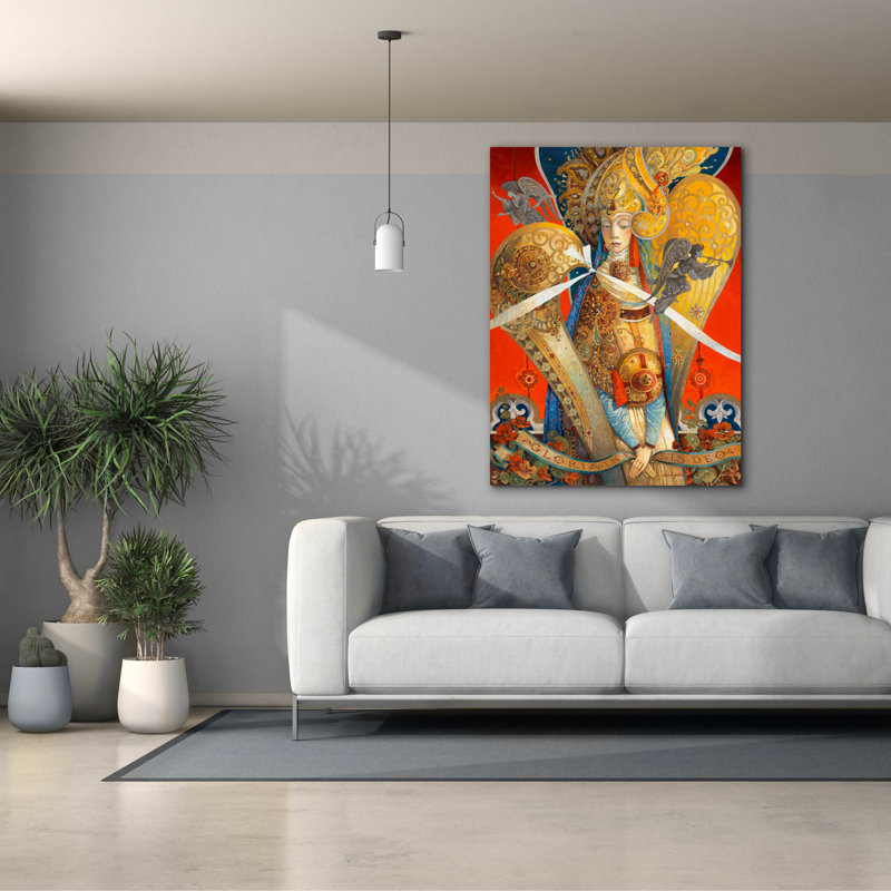 «Gloria In Excelsis Deo» par David Galchutt, art mural sur toile, H 54 po x l 40 po x P 1,5 po