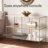 Gosport 42'' Glass Top Console Table-457770670