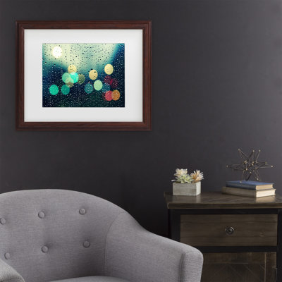 « rainy city », reproduction de photo