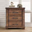 Table de chevet en bois massif Dipeeka