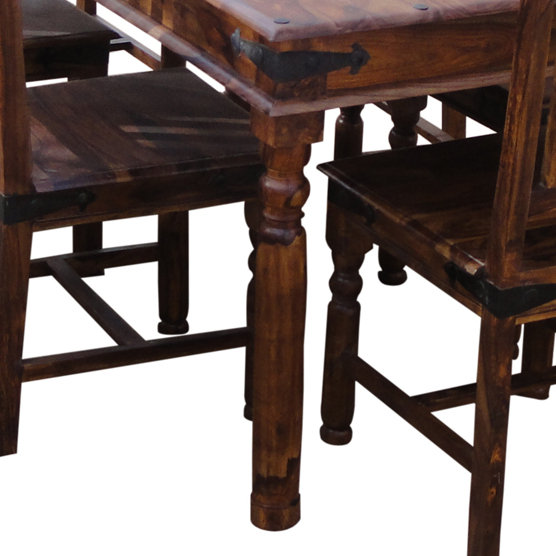 Lola Sheesham Solid Wood Dining Set