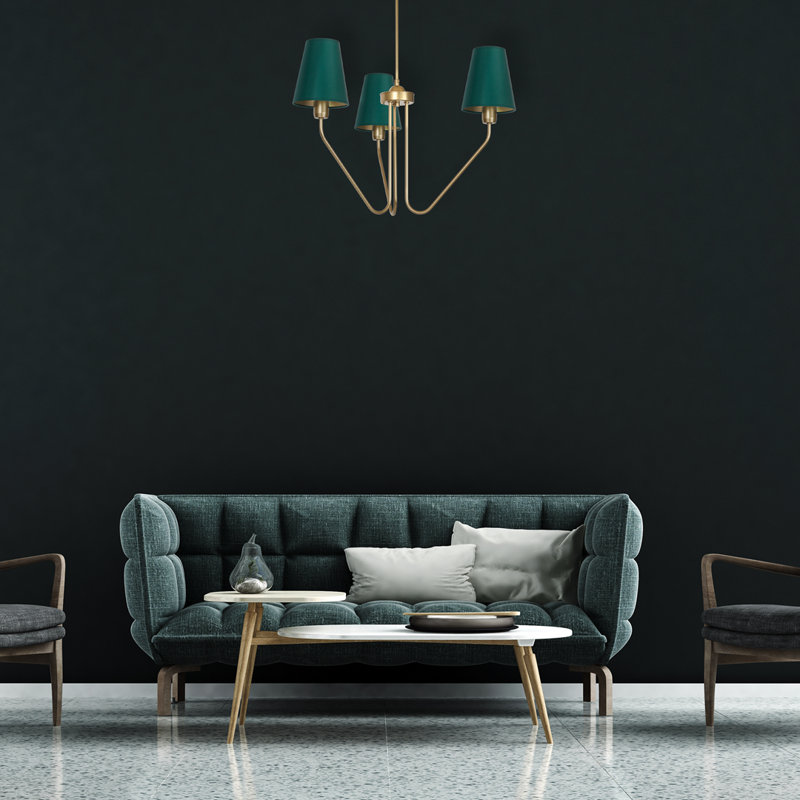 Kathryne 3 - Light Shaded Chandelier