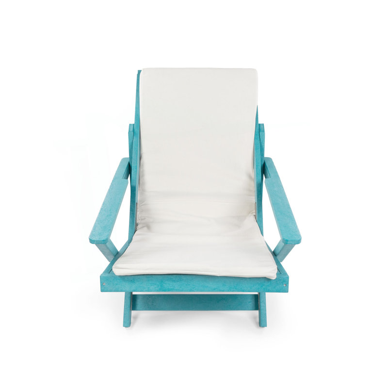 Méridienne d'extérieur pliable Pinecrest, Sarcelle