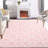 Washable Area Rug Modern Low Pile Floral Carpet for Living Room Bedroom Dining Room Nursery Hallway Soft Mark Resistant Non Slip Rugs-2029395053-2029395048