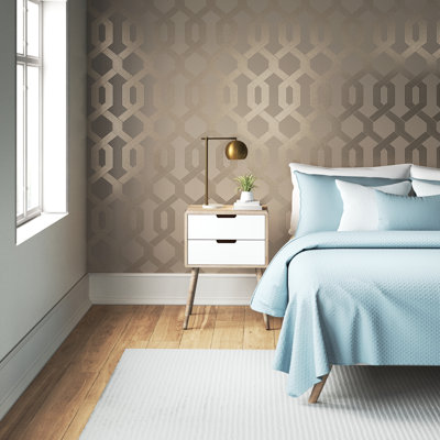  Viva Lounge 33' L x 21" W Wallpaper Roll