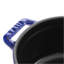 Staub Cast Iron 24cm Round Roaster/Cocotte, 3.8L, Dark Blue, Dishwasher Safe-572429466-572429468