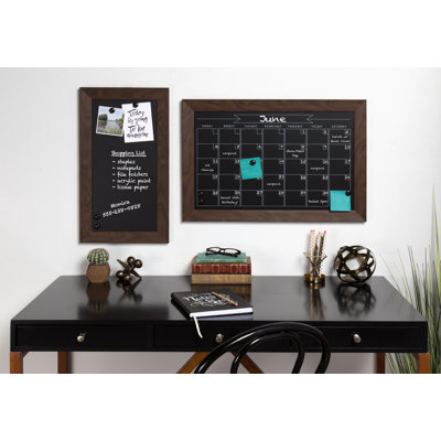 Brucie Magnetic Wood Chalkboard