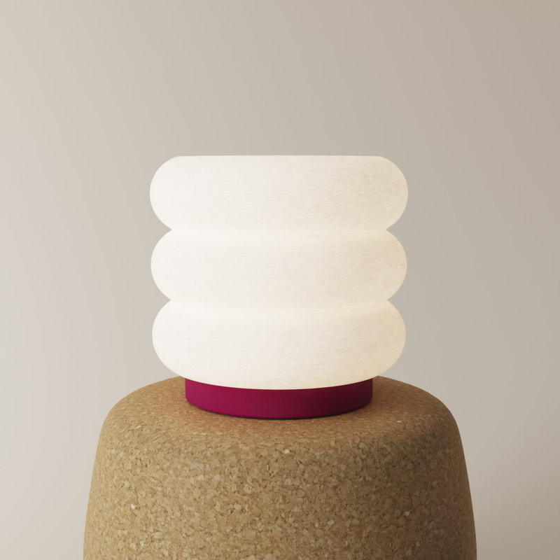 Argizari Table Light, Sand, 9.5" H x 10" W x 10" D