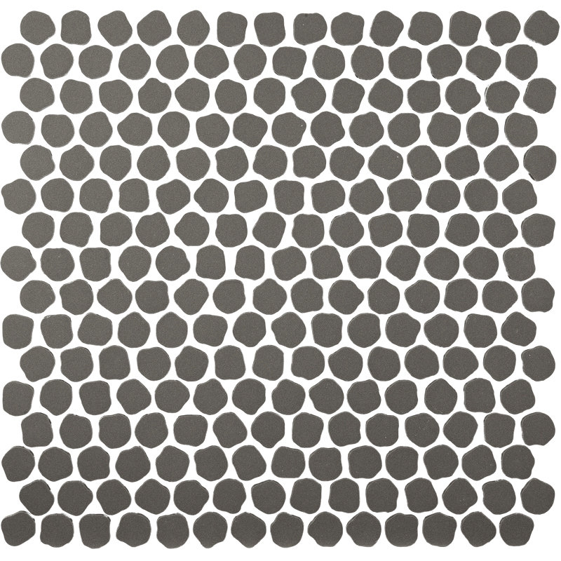 Mosaïque de galets italien fumée, Grey