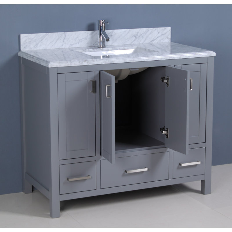 Ensemble de meuble-lavabo simple 42 po Monaco