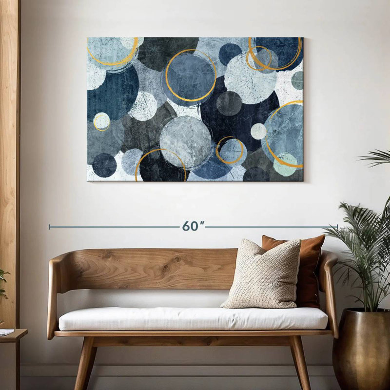 Avery Layered Blue Circles