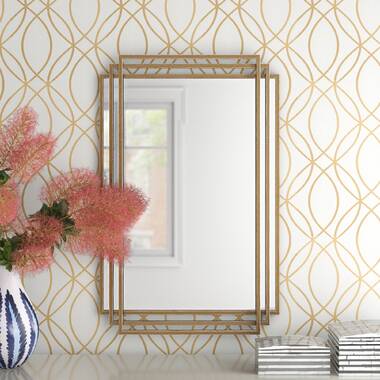 Etta Avenue Seamus Rectangle Glass Wall Mirror & Reviews